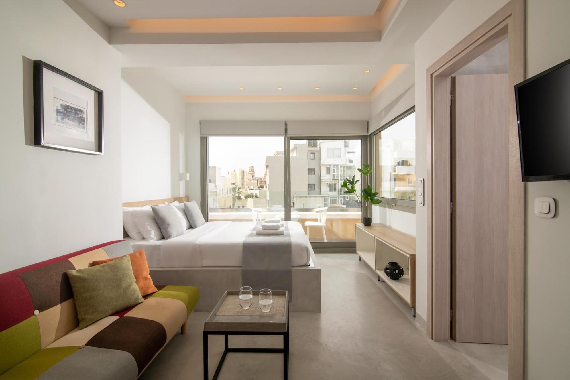 The Central Boutique Apartments Héraklion Extérieur photo